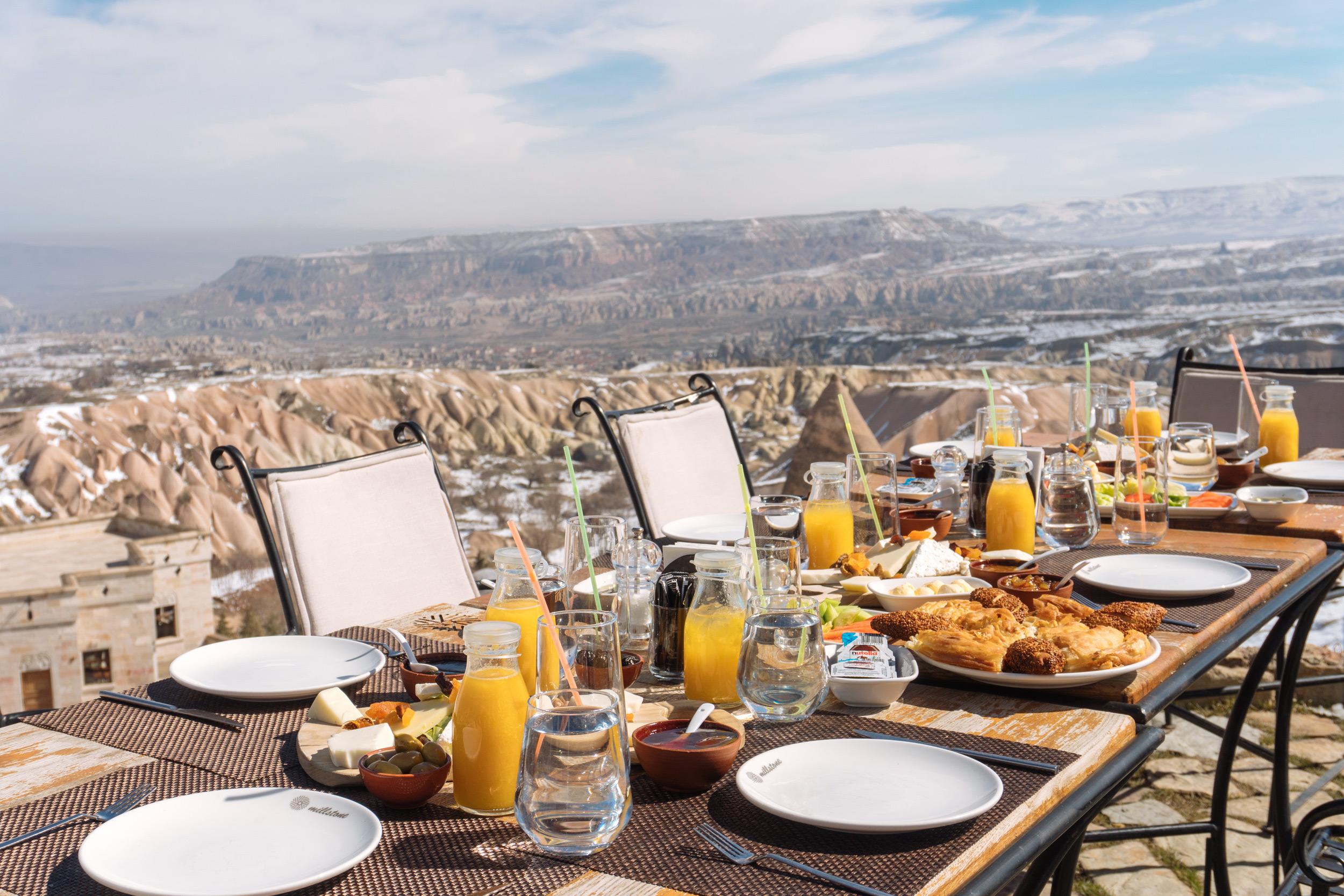 Millstone Cave Suites Hotel Üçhisar Exteriör bild