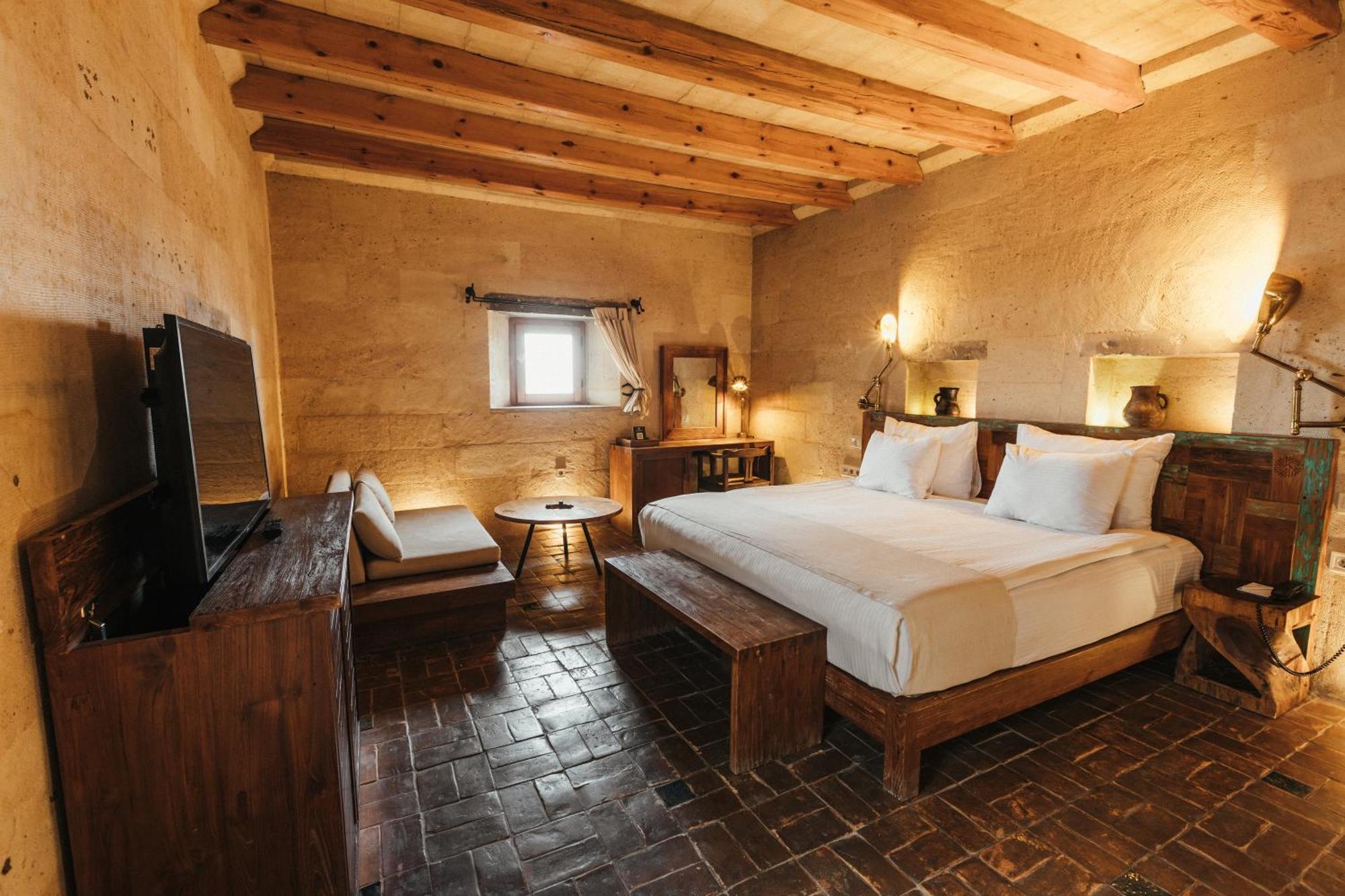 Millstone Cave Suites Hotel Üçhisar Exteriör bild