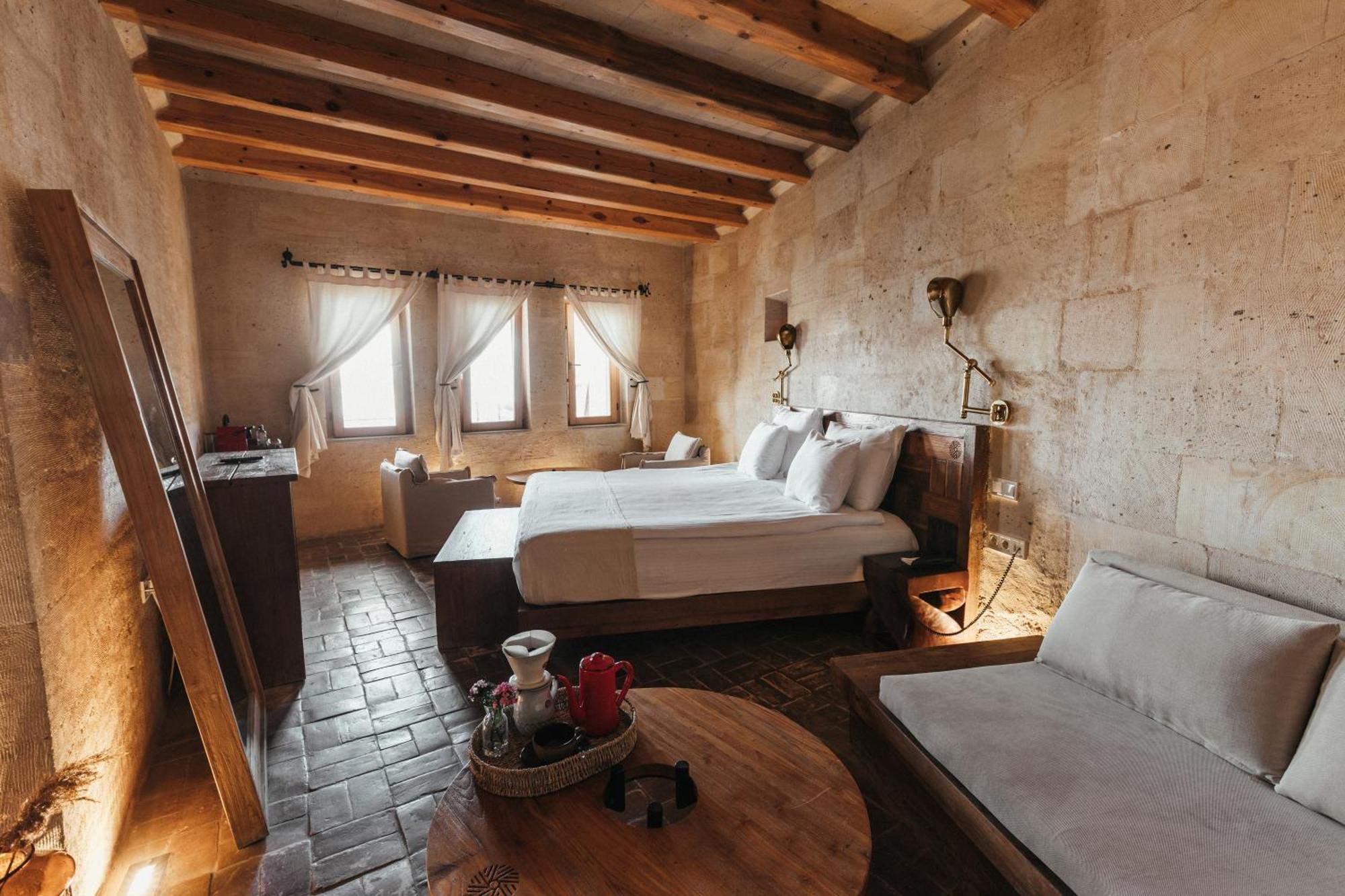 Millstone Cave Suites Hotel Üçhisar Exteriör bild